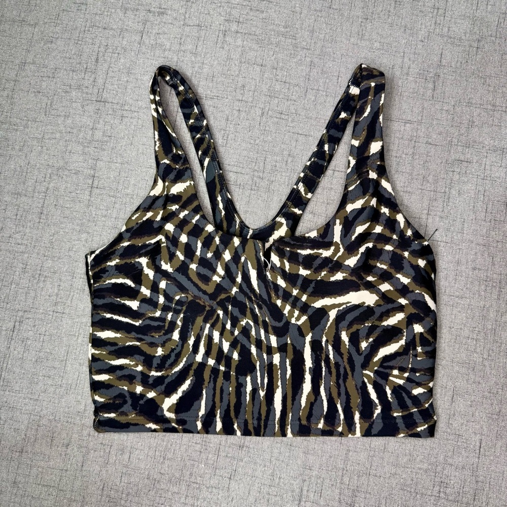 Sage Collective Cropped Sports Bra Athletic Crop Top Small